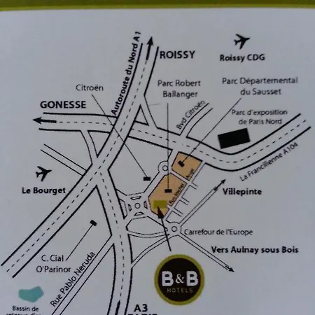 Hotel Paris Nord 2*